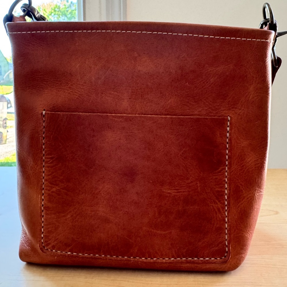 Range Leather Kennedy, Natural, Horween Leather